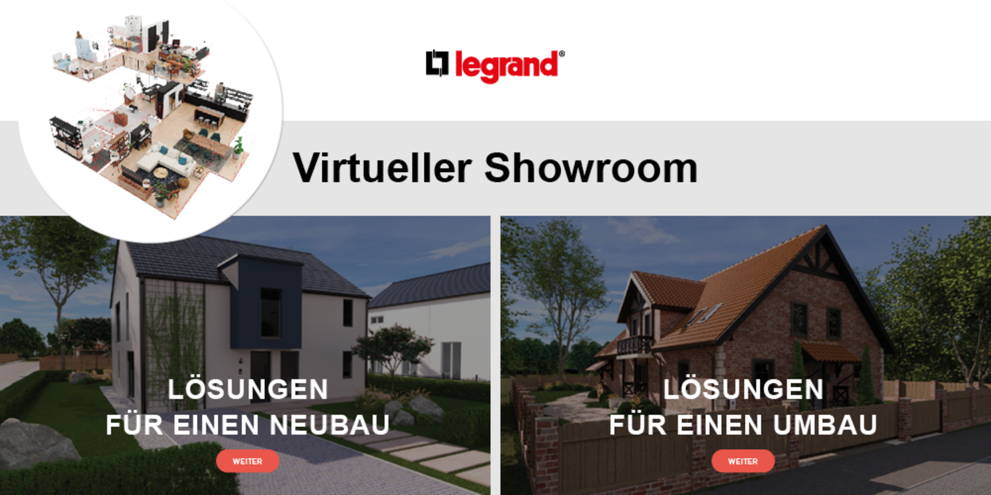 Virtueller Showroom bei Buroparallel - Testaccount in Würzburg